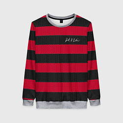 Свитшот женский Автограф Курта Кобейна, цвет: 3D-меланж