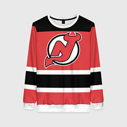 Свитшот женский New Jersey Devils, цвет: 3D-белый