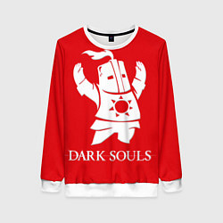 Свитшот женский Dark Souls, цвет: 3D-белый