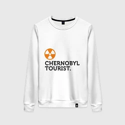 Женский свитшот Chernobyl tourist