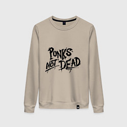 Женский свитшот Punks not dead