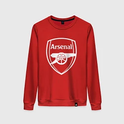 Свитшот хлопковый женский FC Arsenal, цвет: красный
