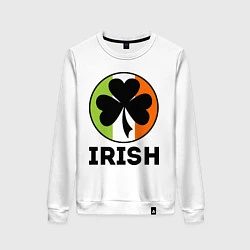 Женский свитшот Irish - цвет флага