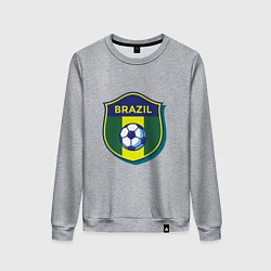 Женский свитшот Brazil Football
