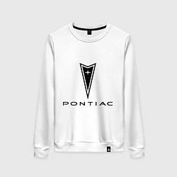 Женский свитшот Pontiac logo