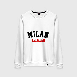 Женский свитшот FC Milan Est. 1899