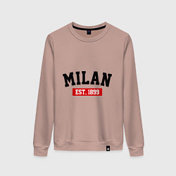 Женский свитшот FC Milan Est. 1899