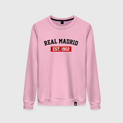 Женский свитшот FC Real Madrid Est. 1902