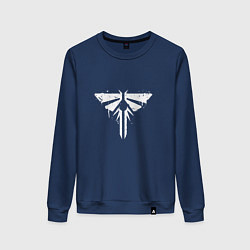 Свитшот хлопковый женский Firefly Graffiti, цвет: тёмно-синий