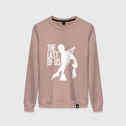 Свитшот хлопковый женский THE LAST OF US, цвет: пыльно-розовый
