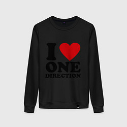 Женский свитшот I love one direction