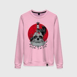 Женский свитшот Ворон