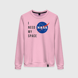 Женский свитшот Nasa i need my space