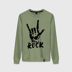 Женский свитшот Real Rock