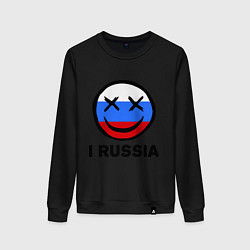Женский свитшот I russia