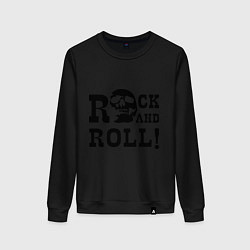 Женский свитшот Rock and roll