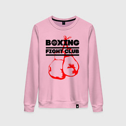 Женский свитшот Boxing Fight club in Russia