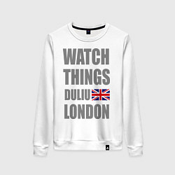 Женский свитшот Watch Things Duliu London