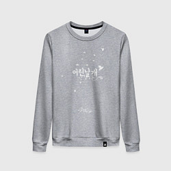 Свитшот хлопковый женский Stray Kids, цвет: меланж