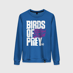 Женский свитшот Birds of Prey logo