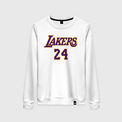 Свитшот хлопковый женский Kobe Bryant, цвет: белый