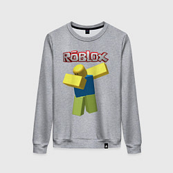 Свитшот хлопковый женский Roblox Dab, цвет: меланж