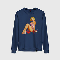 Женский свитшот Retro PinUp Girl