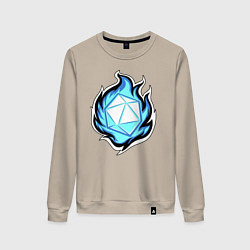 Женский свитшот DnD, Doungeon and Dragons, d20