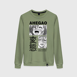 Женский свитшот Ahegao