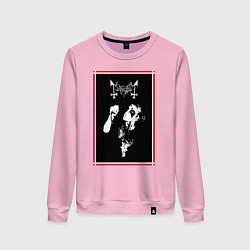 Женский свитшот Mayhem Black Metal