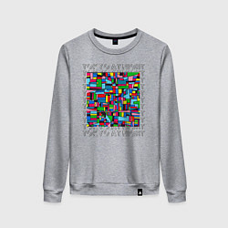 Женский свитшот Ночной Токио