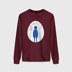 Женский свитшот Приоритет чудо-яйца