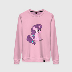 Свитшот хлопковый женский Pony Pink Mammal Purple - Litt, цвет: светло-розовый