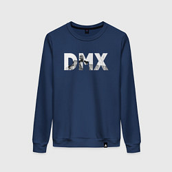 Свитшот хлопковый женский DMX - Earl Simmons, цвет: тёмно-синий