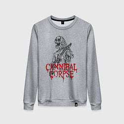 Женский свитшот Cannibal Corpse Труп Каннибала Z