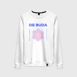 Женский свитшот OG BUDA ОПГ СИТИ FREERIO SEXY DRILL