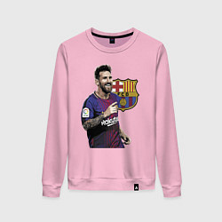 Женский свитшот Lionel Messi Barcelona Argentina