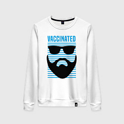 Женский свитшот Vaccinated