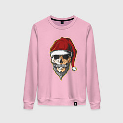 Женский свитшот Santa Skull