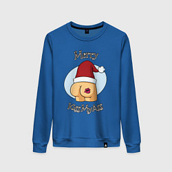 Женский свитшот Merry KissMAss