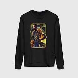 Свитшот хлопковый женский Kevin Durant Golden State Warriors, цвет: черный