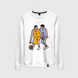 Свитшот хлопковый женский Баскетбол Куроко 2022, цвет: белый