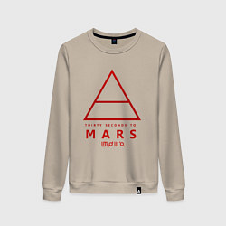 Женский свитшот 30 Seconds to Mars рок