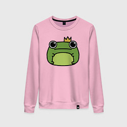 Женский свитшот Frog Lucky король