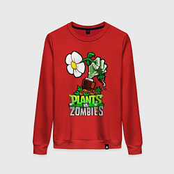 Женский свитшот Plants vs Zombies рука зомби