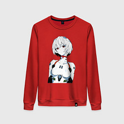 Женский свитшот Рей Аянами Rei Ayanami Ева Евангелион