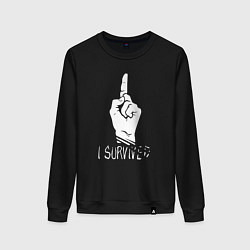 Женский свитшот I Survived Dead by Daylight
