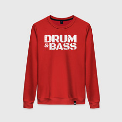 Женский свитшот DRUMMER БАРАБАНЩИК