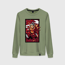 Женский свитшот ЛУФФИ 5 ЙОНКО ONE PIECE