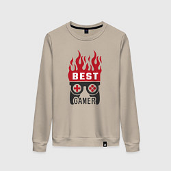Женский свитшот Best Gamer Лучший геймер